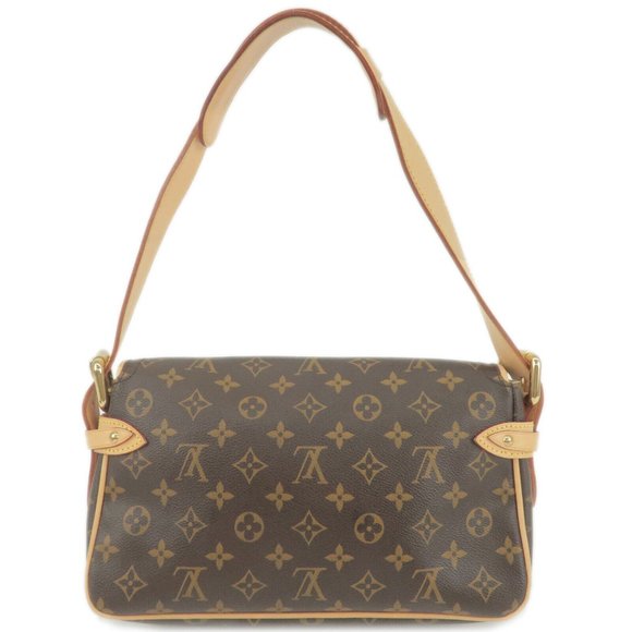 Hudson Monogram Canvas Shoulder Bag - Picture 2 of 10